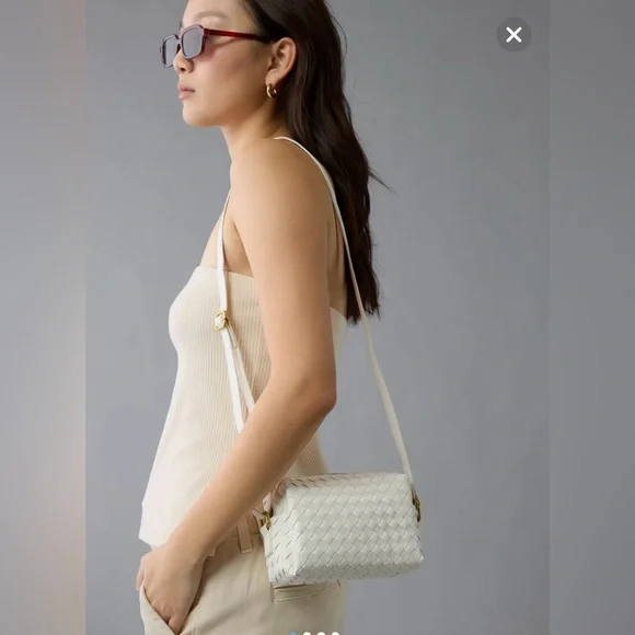 American Eagle Outfitters White Crossbody Bag - Picture 1 of 6